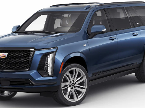 Escalade ESV SUV 2025 3D Model