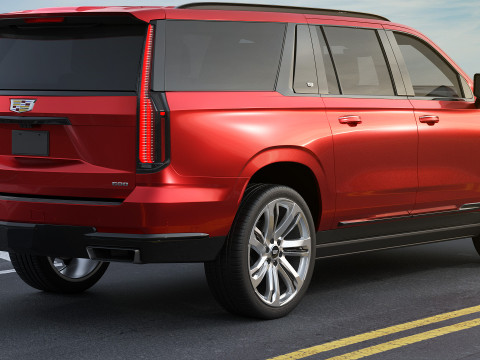 Escalade ESV SUV 2025 3D Model