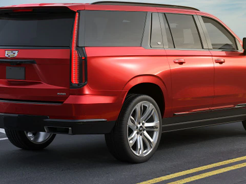 Escalade ESV SUV 2025 3D Model