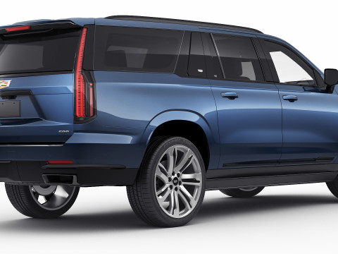 Escalade ESV SUV 2025 3D Model