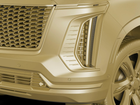 Escalade ESV SUV 2025 3D Model