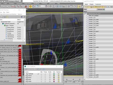 Escalade ESV SUV 2025 3D Model