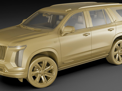 Escalade SUV 2025 3D-Modell
