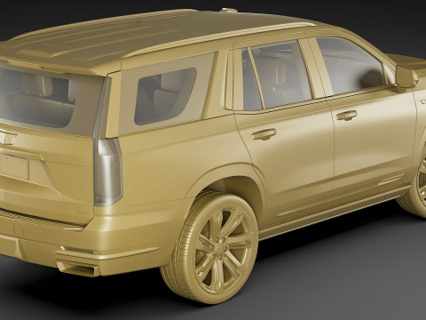 Escalade SUV 2025 3D-Modell