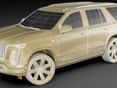 Escalade SUV 2025 3D-Modell