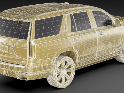 Escalade SUV 2025 3D-Modell