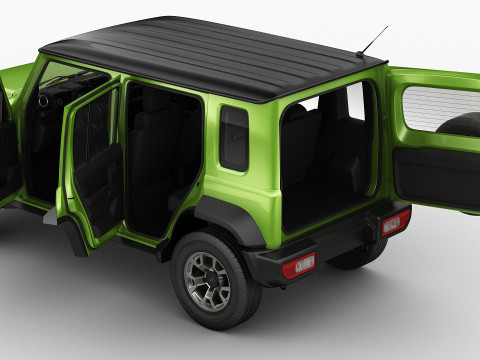 Suzuki Jimny XL 5-door 2024 3D 모델
