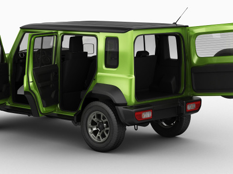 Suzuki Jimny XL 5-door 2024 3D 모델