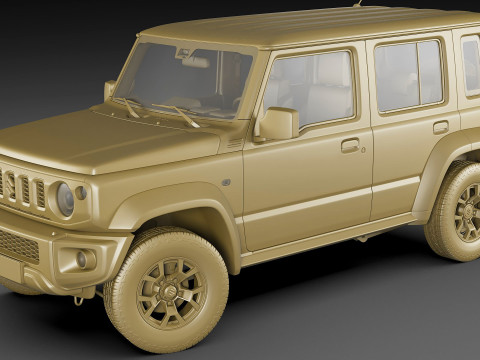 Suzuki Jimny XL 5-door 2024 3D 모델