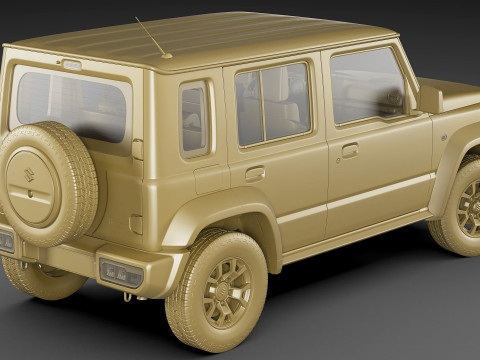 Suzuki Jimny XL 5-door 2024 3D 모델