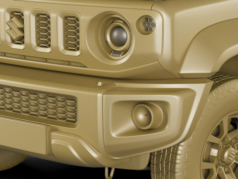 Suzuki Jimny XL 5-door 2024 3D 모델