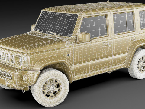 Suzuki Jimny XL 5-door 2024 3D 모델