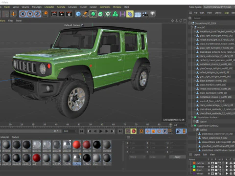 Suzuki Jimny XL 5-door 2024 3D Model