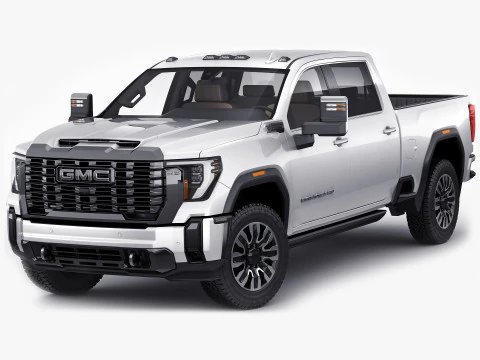 Pick-up Sierra Denali 2500HD Ultimate 2024 Modelo 3D