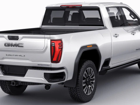 Pick-up Sierra Denali 2500HD Ultimate 2024 Modèle 3D