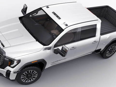 Pick-up Sierra Denali 2500HD Ultimate 2024 Modèle 3D