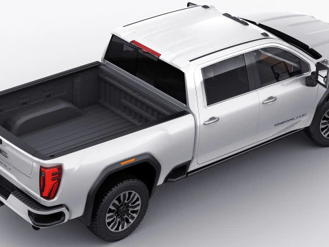 Pick-up Sierra Denali 2500HD Ultimate 2024 Modèle 3D