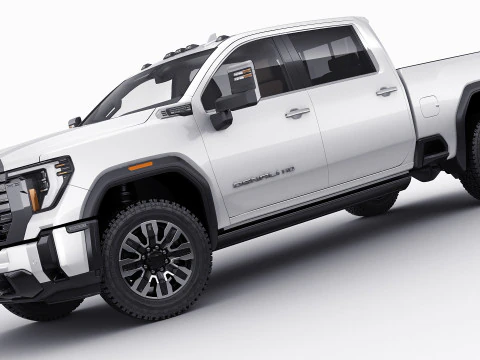 Pick-up Sierra Denali 2500HD Ultimate 2024 Modèle 3D