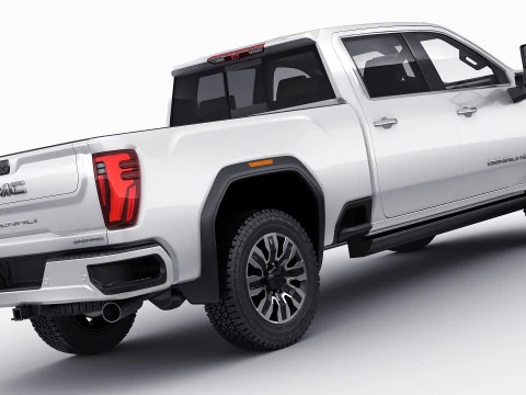 Pick-up Sierra Denali 2500HD Ultimate 2024 Modèle 3D