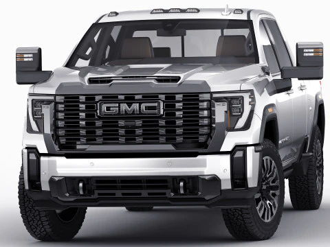 Pick-up Sierra Denali 2500HD Ultimate 2024 Modèle 3D