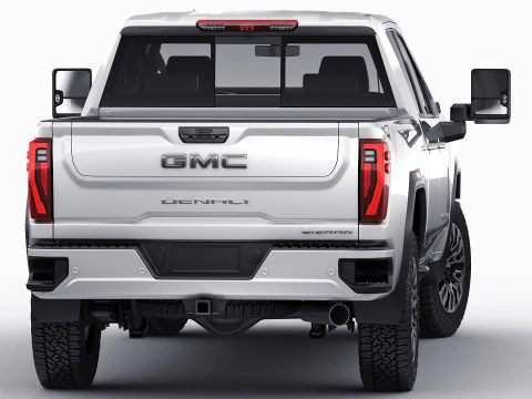 Pick-up Sierra Denali 2500HD Ultimate 2024 Modèle 3D