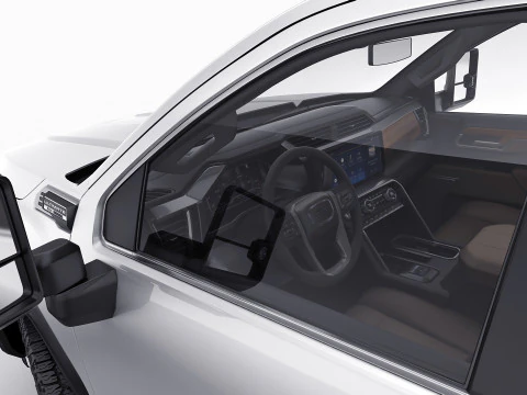 Pick-up Sierra Denali 2500HD Ultimate 2024 Modèle 3D