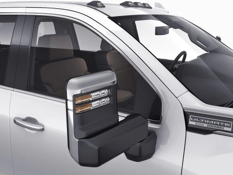 Pick-up Sierra Denali 2500HD Ultimate 2024 Modèle 3D