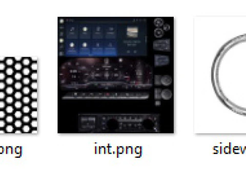 Pick-up Sierra Denali 2500HD Ultimate 2024 Modèle 3D