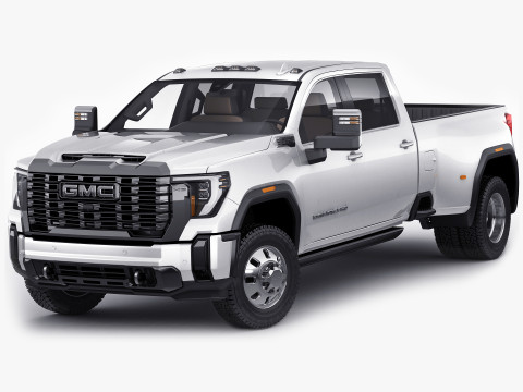 Pick-up Sierra 3500HD Dually Denali Ultimate 2024 Modèle 3D