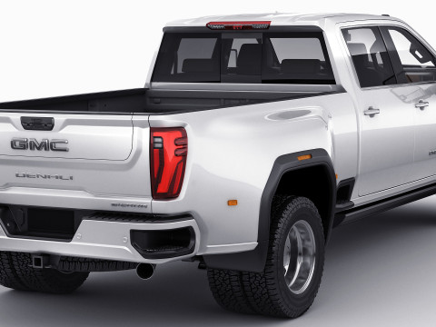 Pick-up Sierra 3500HD Dually Denali Ultimate 2024 Modèle 3D
