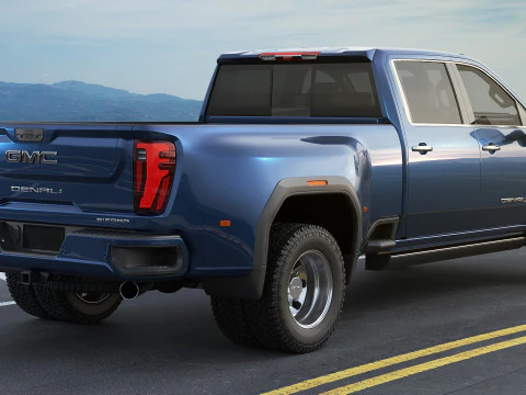 Pick-up Sierra 3500HD Dually Denali Ultimate 2024 3D Model