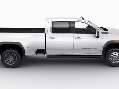 Pick-up Sierra 3500HD Dually Denali Ultimate 2024 Modèle 3D