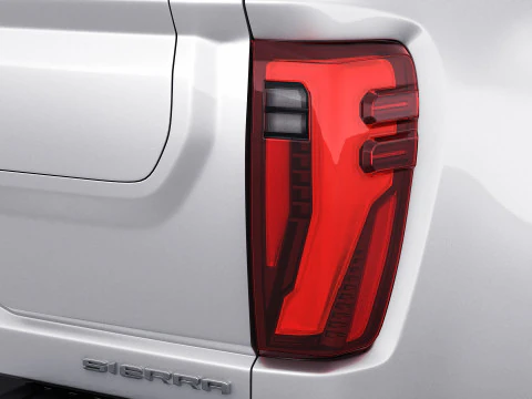 Pick-up Sierra 3500HD Dually Denali Ultimate 2024 3D Model