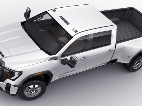 Pick-up Sierra 3500HD Dually Denali Ultimate 2024 Modèle 3D