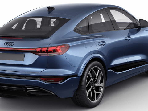 Audi Q6 Sportback e-tron 2025 3Dモデル