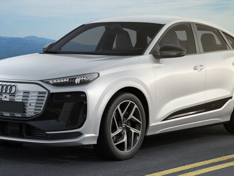 Audi Q6 Sportback e-tron 2025 3D Model