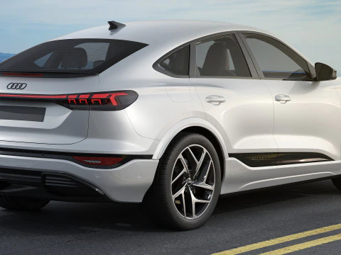 Audi Q6 Sportback e-tron 2025 3D Model