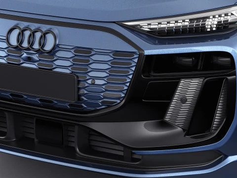Audi Q6 Sportback e-tron 2025 3D Model