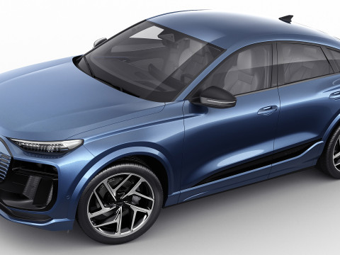 Audi Q6 Sportback e-tron 2025 3Dモデル