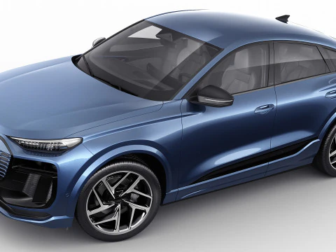Audi Q6 Sportback e-tron 2025 3D Model