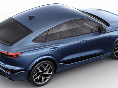 Audi Q6 Sportback e-tron 2025 3D Model