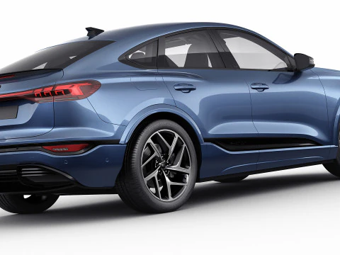 Audi Q6 Sportback e-tron 2025 3D Model