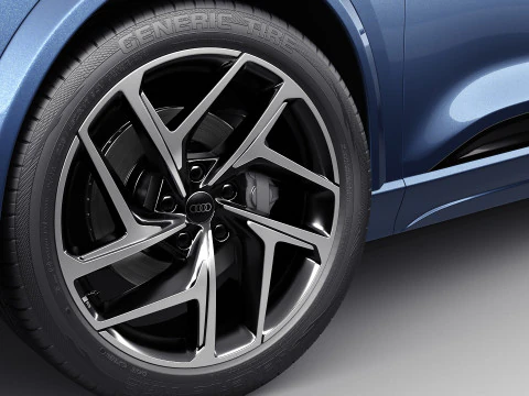 Audi Q6 Sportback e-tron 2025 3D Model