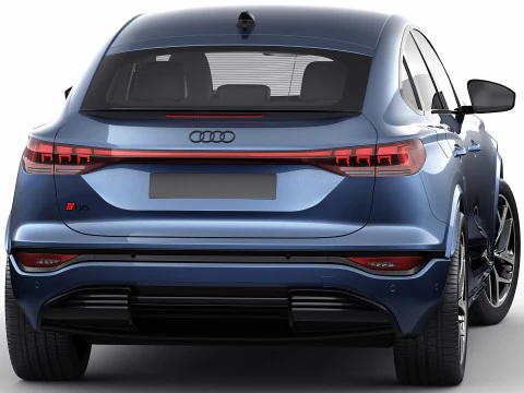 Audi Q6 Sportback e-tron 2025 3D Model