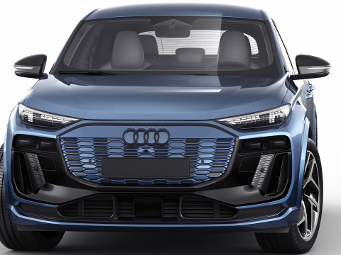 Audi Q6 Sportback e-tron 2025 3Dモデル