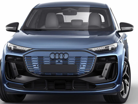 Audi Q6 Sportback e-tron 2025 3D Model