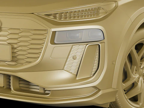 Audi Q6 Sportback e-tron 2025 3D Model
