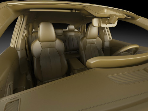 Audi Q6 Sportback e-tron 2025 3Dモデル