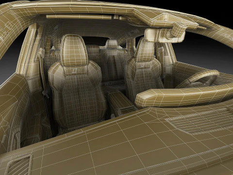 Audi Q6 Sportback e-tron 2025 3D Model