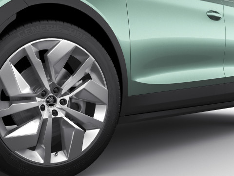Skoda Elroq 2025 3D Model